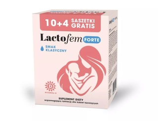 PharmaDot LACTOFEM FORTE 14 saszetek smak klasyczny