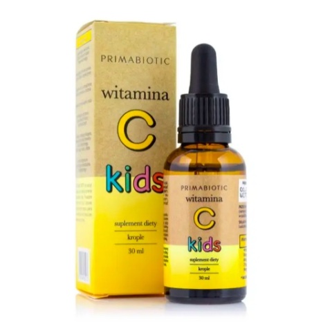 PrimaBiotic Witamina C dla dzieci w kroplach 30 ml PrimaBiotic Witamina C dla dzieci w kroplach 30 ml