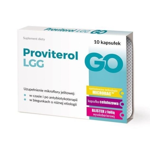 Proviterol LGG GO 10 kapsułek Proviterol LGG GO 10 kapsułek