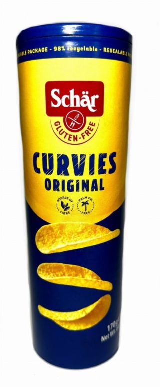 Schar Chipsy Curvies Original 170 g