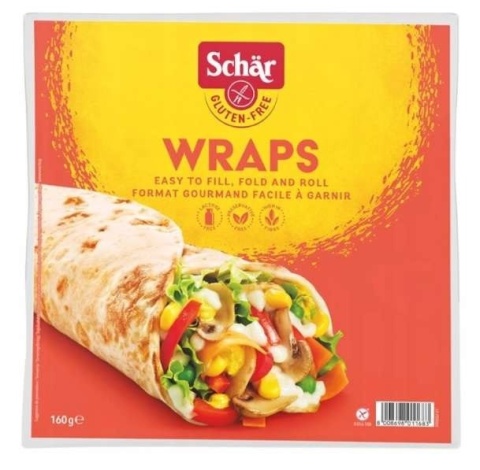 Schar Wraps Tortilla 2x80 g 160 g Schar Wraps Tortilla 2x80 g 160 g