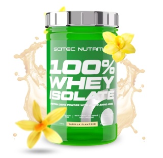 Scitec Nutrition 100% Whey Isolate 700 g smak waniliowy