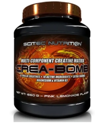 Scitec Nutrition Creabomb kreatyna 660 g o smaku różowa lemoniada