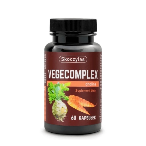 Skoczylas VEGECOMPLEX cholina 60 kapsułek Skoczylas VEGECOMPLEX cholina 60 kapsułek