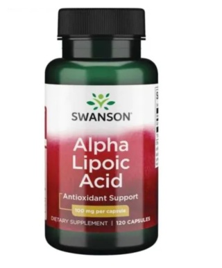 Swanson ALA kwas alfa liponowy 100 mg 120 kapsułek