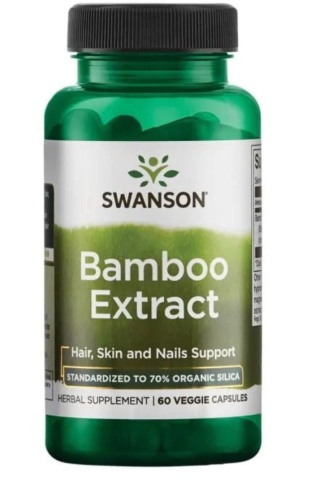 Swanson Bamboo extract 300 mg 60 kapsułek