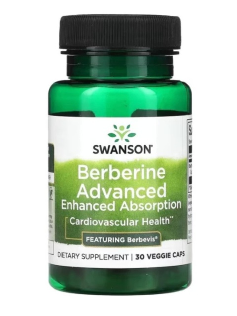 Swanson Berberine Advanced 30 kapsułek Swanson Berberine Advanced 30 kapsułek