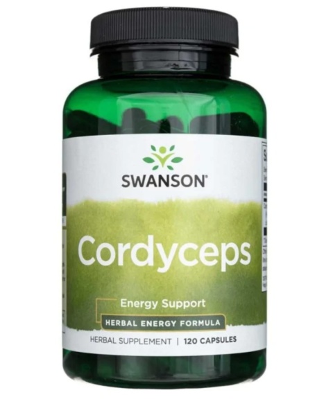 Swanson Cordyceps 600 mg 120 kapsułek Swanson Cordyceps 600 mg 120 kapsułek