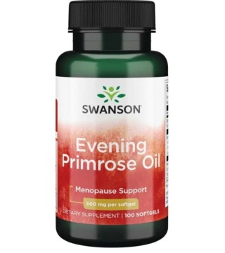 Swanson EPO Olej z wiesiołka 500 mg 100 kapsułek