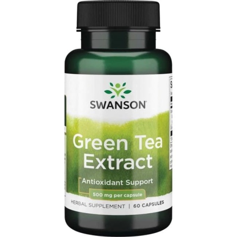 Swanson Green Tea Extract 500 mg 60 kapsułek Swanson Green Tea Extract 500 mg 60 kapsułek