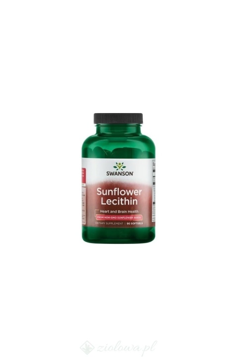Swanson Lecytyna słonecznikowa 1200 mg 90 kapsułek Swanson Lecytyna słonecznikowa 1200 mg 90 kapsułek