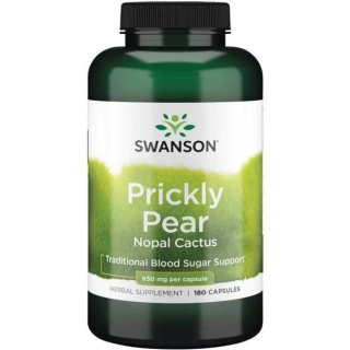 Swanson Opuncja 650 mg 180 kapsułek