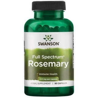 Swanson Rozmaryn 400 mg 90 kapsułek