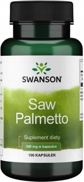 Swanson Saw Palmetto 540 mg 100 kapsułek