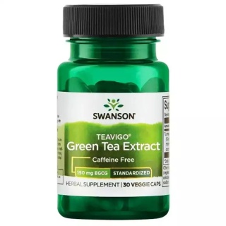Swanson TEAVIGO green tea extract 30 vege kapsułek