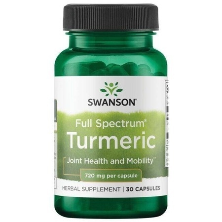Swanson Turmeric 720 mg 30 kapsułek Swanson Turmeric 720 mg 30 kapsułek