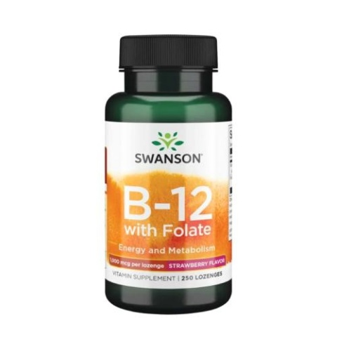 Swanson Witamina B-12 1000 µg 250 tabletek do ssania Swanson Witamina B-12 1000 µg 250 tabletek do ssania