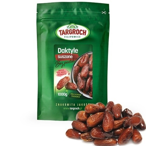 Targroch Daktyle suszone bez pestek 1kg Targroch Daktyle suszone bez pestek 1kg