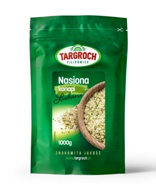 Targroch Konopia nasiona łuskane 1kg