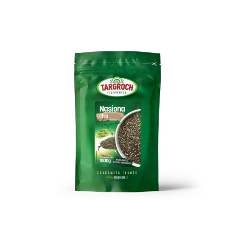 Targroch Nasiona chia szałwia hiszpańska 1kg Targroch Nasiona chia szałwia hiszpańska 1kg