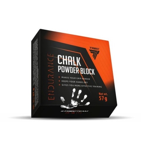 Trec Chalk Powder Block Magnezja w kostce 57g Trec Chalk Powder Block Magnezja w kostce 57g