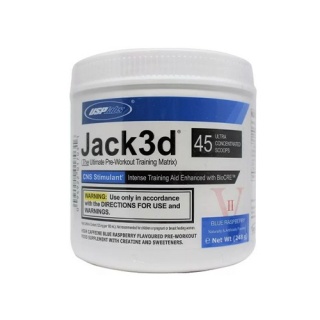 USP Labs Jack3d Advanced 248g o smaku malinowym
