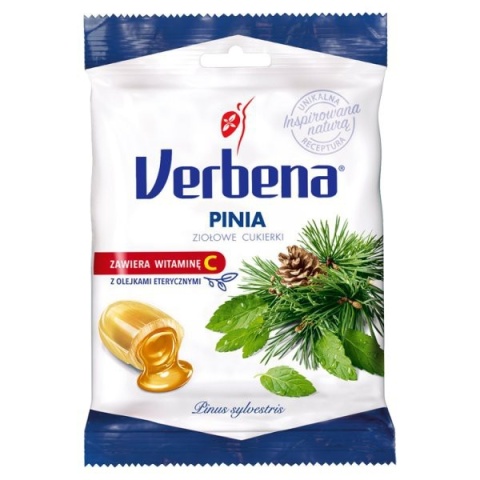 Verbena Cukierki ziołowe Pinia 60g Verbena Cukierki ziołowe Pinia 60g