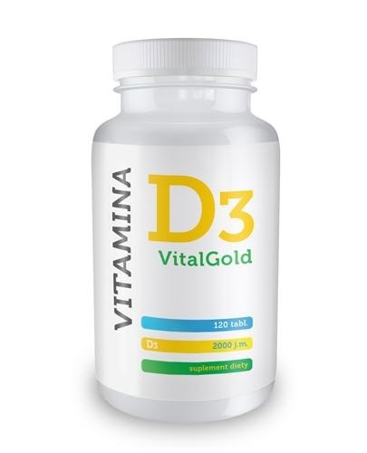 Alg Pharma D3 VitalGold 120 kapsułek Alg Pharma D3 VitalGold 120 kapsułek