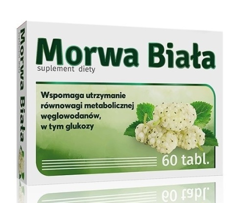 Alg Pharma Morwa biała 60 tabletek Alg Pharma Morwa biała 60 tabletek