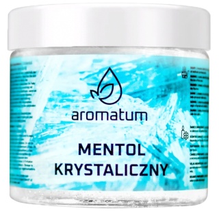 Aromatum Mentol krystaliczny kryształki do sauny i kąpieli 100 g