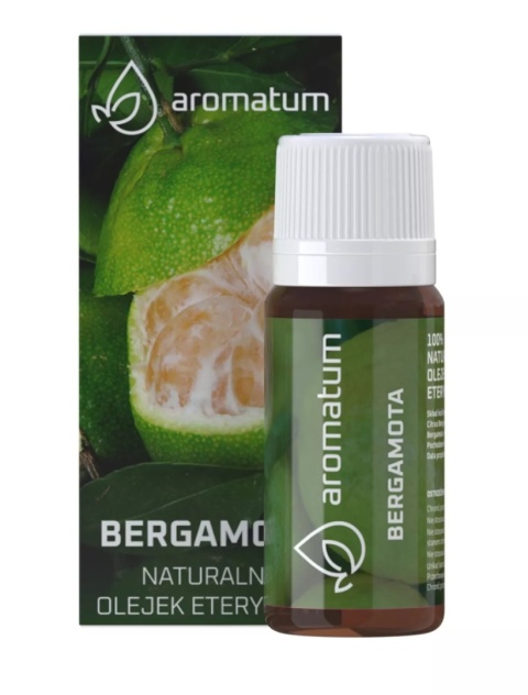 Aromatum Naturalny olejek eteryczny bergamota 12 ml Aromatum Naturalny olejek eteryczny bergamota 12 ml