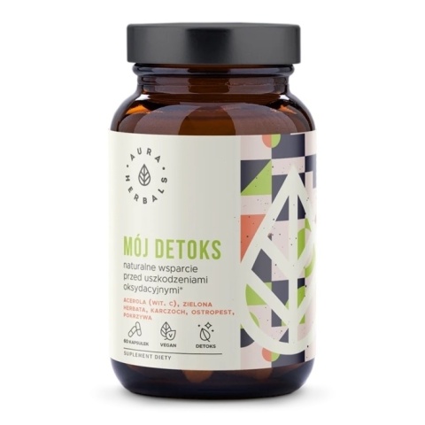 Aura Herbals Mój Detoks 60 kapsułek Aura Herbals Mój Detoks 60 kapsułek