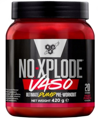 BSN No-Xplode Vaso Fruit Punch 420g