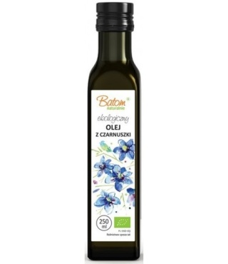Batom Olej Z Czarnuszki Tłoczony Na Zimno BIO 250 ml