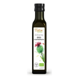 Batom Olej Z Ostropestu Plamistego Tłoczony Na Zimno BIO 250 ml