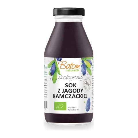 Batom Sok Z Jagody Kamczackiej NFC BIO 330 ml Batom Sok Z Jagody Kamczackiej NFC BIO 330 ml
