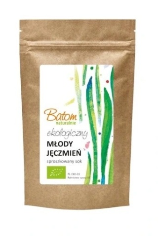 Batom Sok Z Młodego Jęczmienia Sproszkowany BIO 100 g