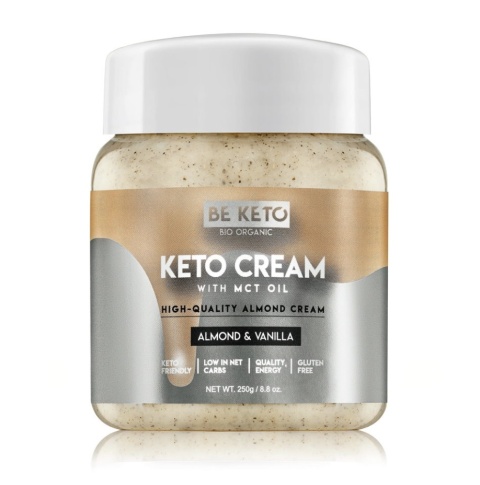BeKeto Keto Krem o smaku migdała i wanilii 250g BeKeto Keto Krem o smaku migdała i wanilii 250g