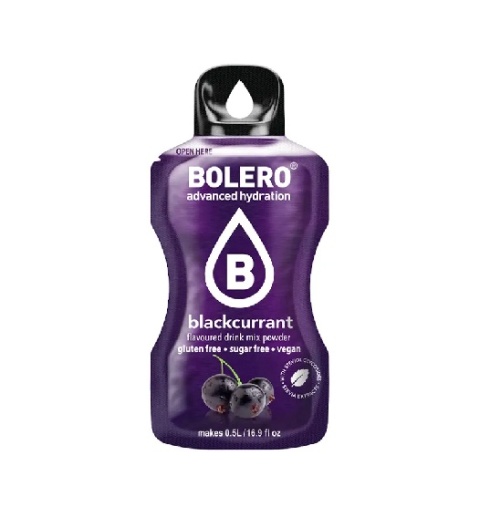 Bolero Instant Drink Sticks Blackcurrant 3g Bolero Instant Drink Sticks Blackcurrant 3g