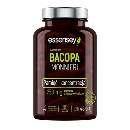 Essensey Bacopa Monnieri 90 kapsułek Essensey Bacopa Monnieri 90 kapsułek