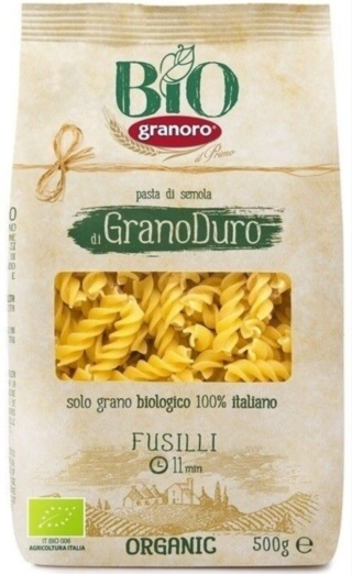 GRANORO Makaron fusilli BIO 500gr