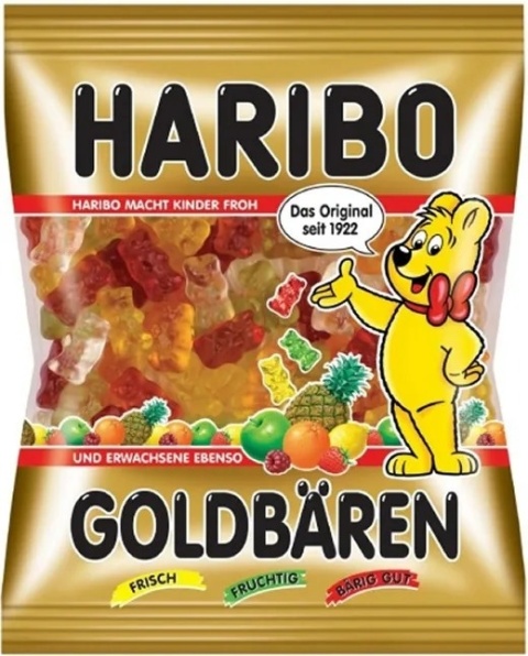 Haribo Gold Bears żelki 100 g Haribo Gold Bears żelki 100 g