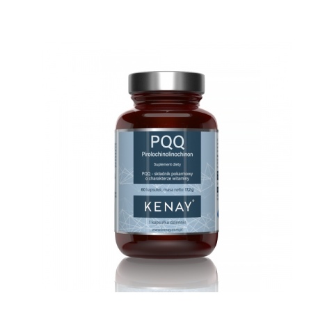 Kenay PQQ Pirolochinolinochinon 60 kapsułek Kenay PQQ Pirolochinolinochinon 60 kapsułek