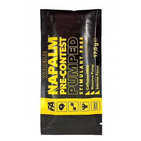 NAPALM Pre-contest pumped stimulant 17,5 g Sour Watermelon NAPALM Pre-contest pumped stimulant 17,5 g Sour Watermelon