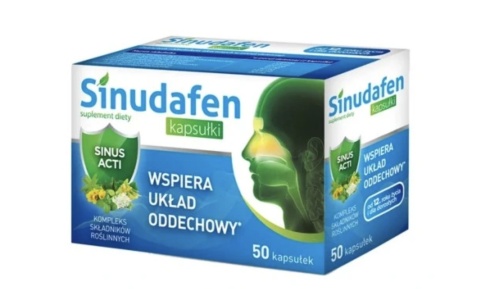 Nord Farm Sinudafen 50 kapsułek Nord Farm Sinudafen 50 kapsułek