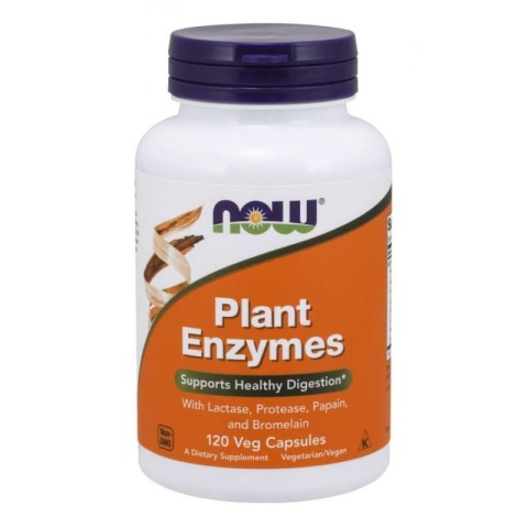 Now Foods Plant Enzymes 120 kapsułek Now Foods Plant Enzymes 120 kapsułek