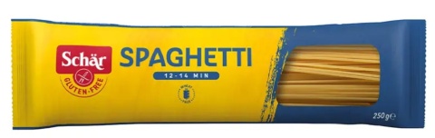 SCHAR Makaron spaghetti BEZGLUTENOWY 250gr SCHAR Makaron spaghetti BEZGLUTENOWY 250gr