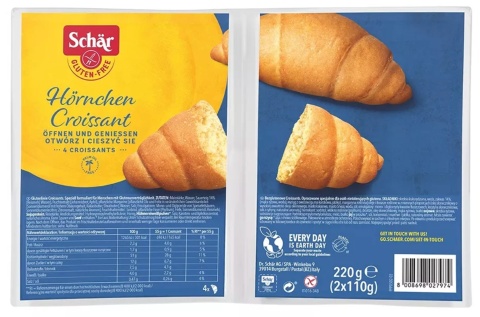 Schar Croissant Rogalik (2 x 110 g) 220 g Schar Croissant Rogalik (2 x 110 g) 220 g
