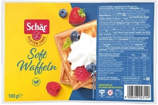 Schar Gofry Soft Waffeln 4 sztuki 100 g