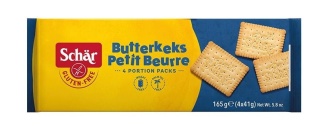Schar Herbatniki Butterkeks Petit beurre 4x41 g 165 g